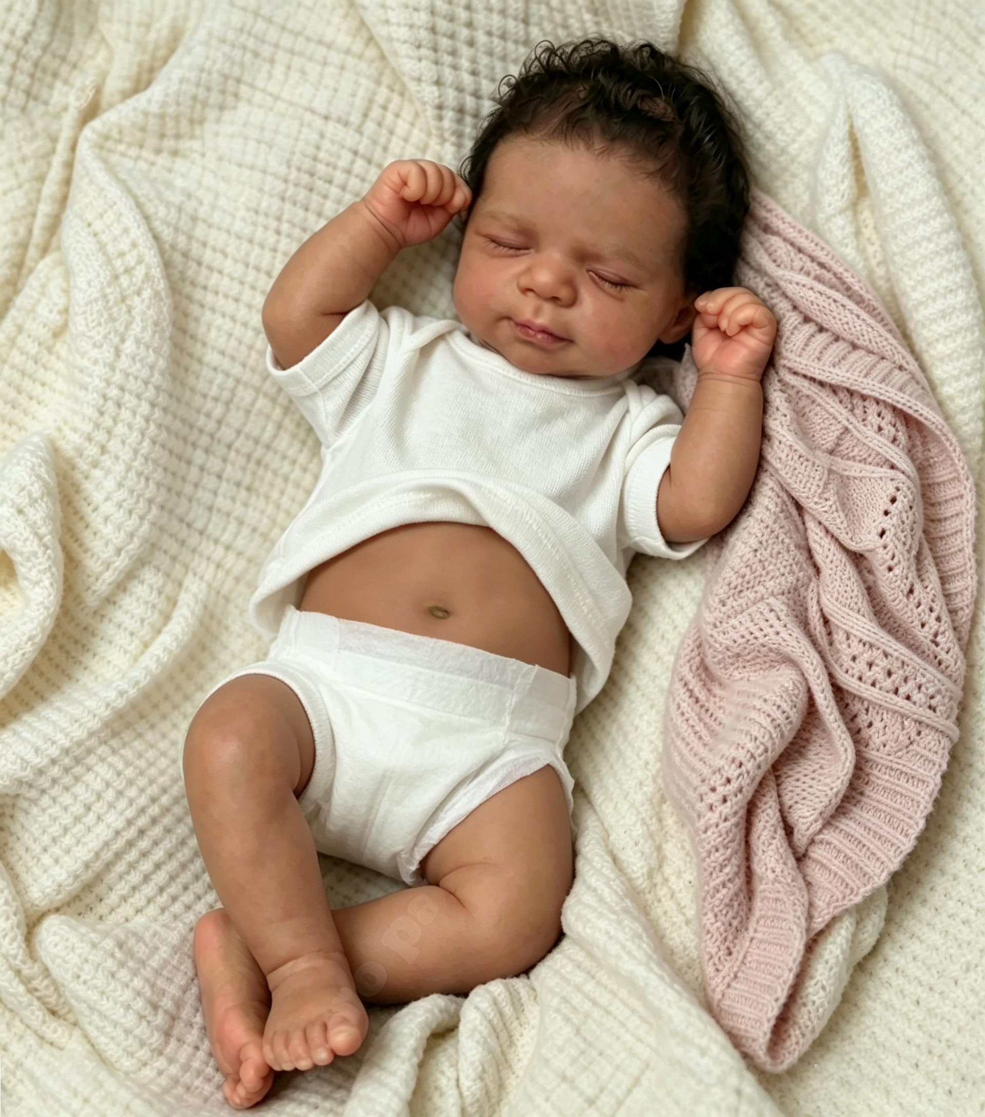 人形 Reborn baby doll Amazon.com: Zero Pam Black Reborn Baby Dolls Full Body, 18 in